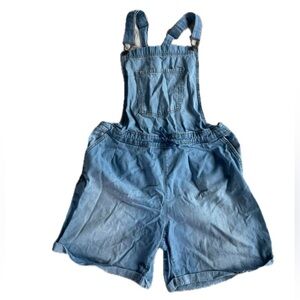 Cat & Jack Denim Overall Romper Youth XXL